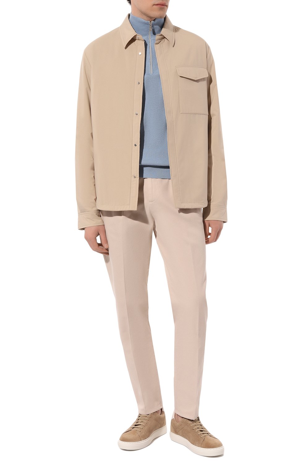 Хлопковый джемпер BRUNELLO CUCINELLI, арт. M2900B2021, фото 2