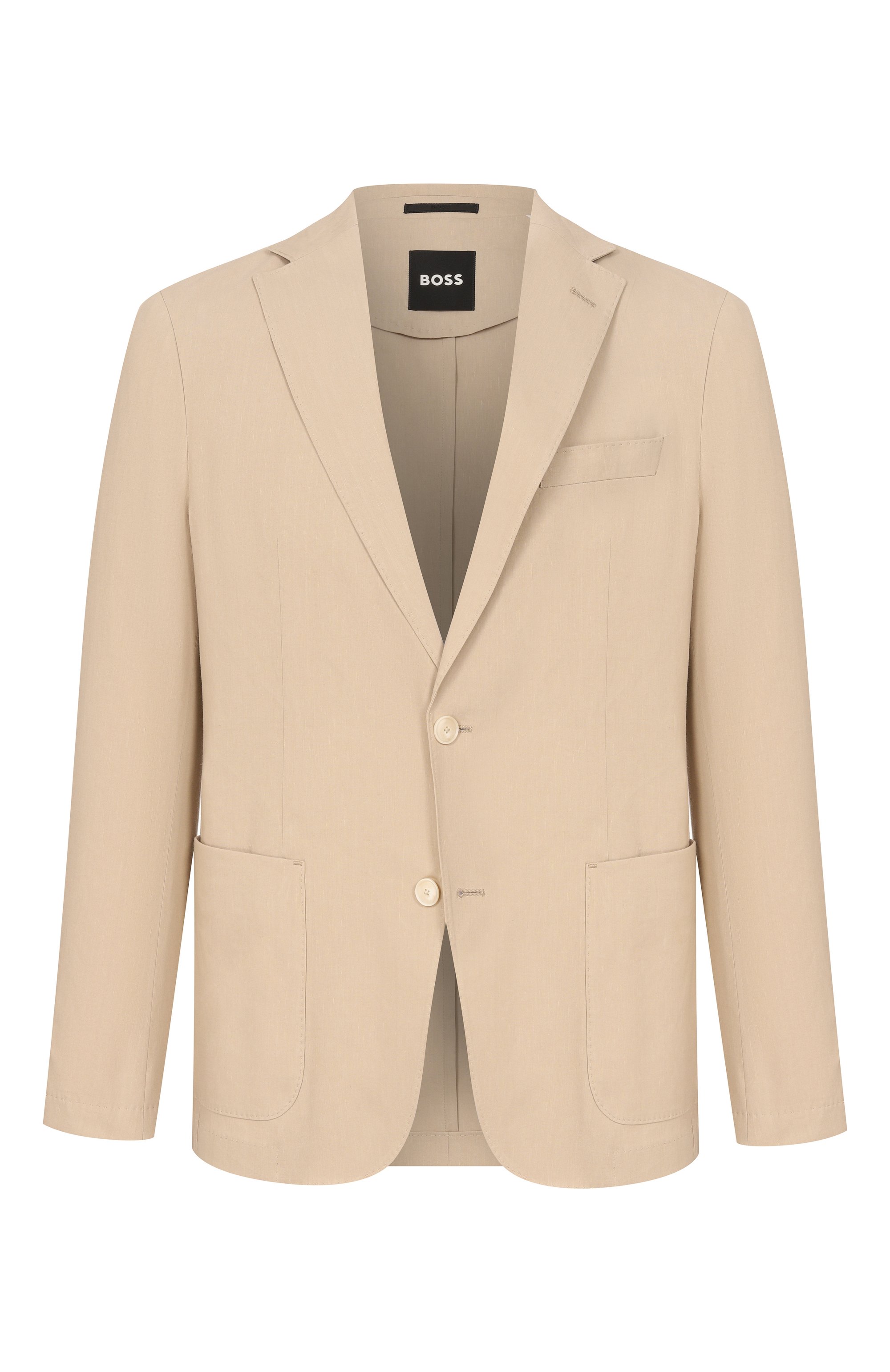 Пиджак изо льна и вискозы BOSS, арт. 50561959, фото 1