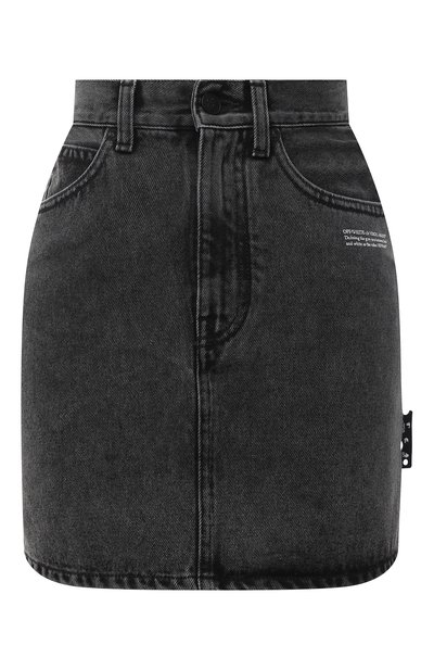 Джинсовая юбка OFF-WHITE, арт. 0WYF005R21DEN002, фото 1