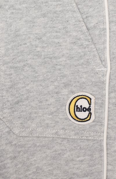 Хлопковые брюки CHLOÉ, арт. C14578/2A-5A, фото 3