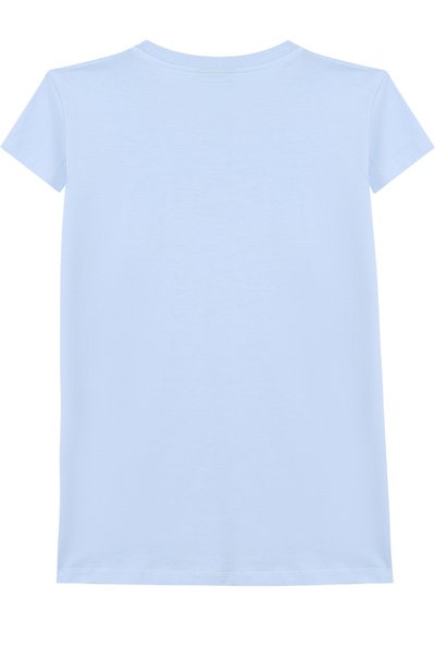 Хлопковая футболка с принтом и бахромой FENDI, арт. JFI100/7AJ/10A-12A, фото 2