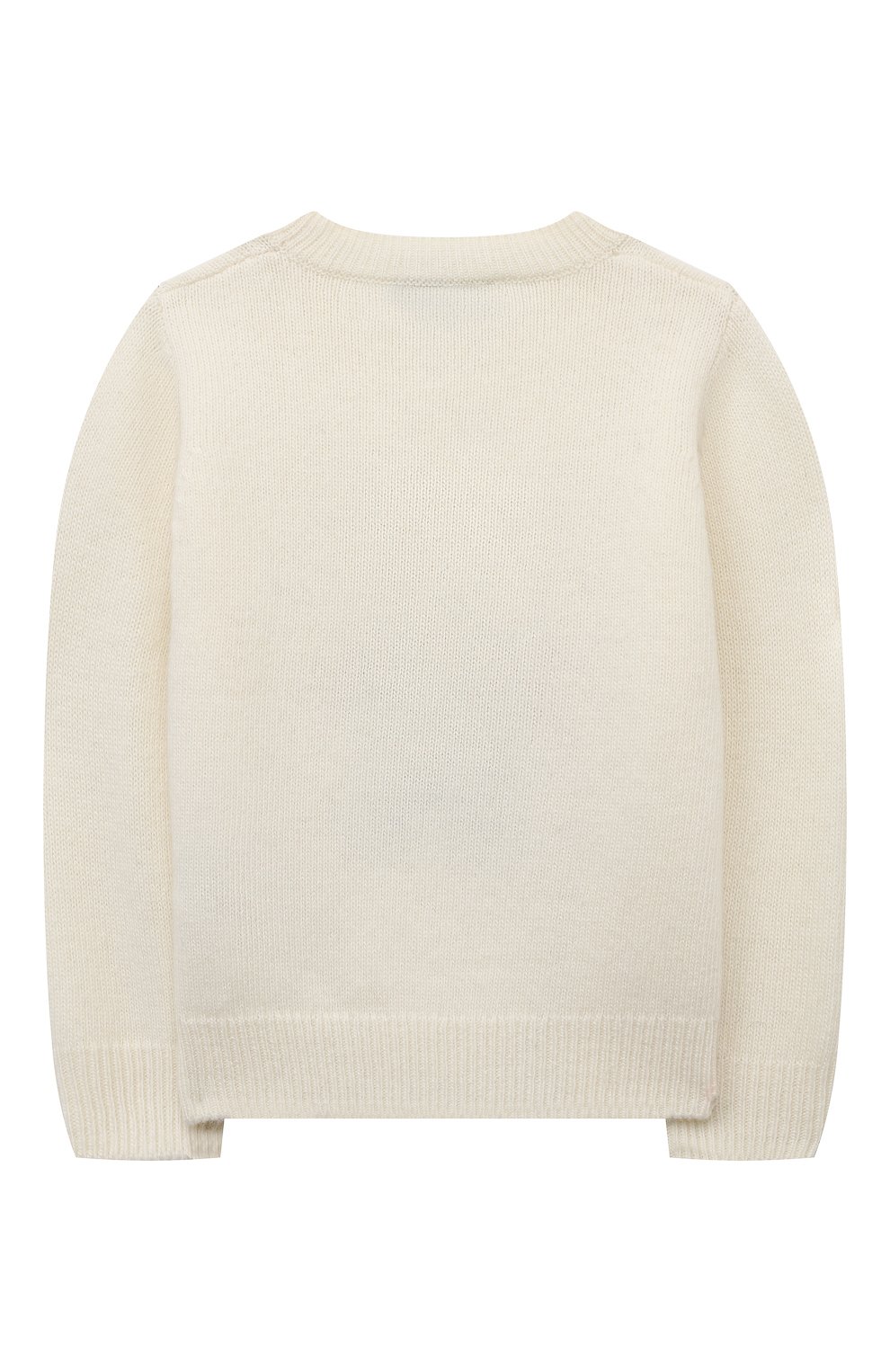 Шерстяной пуловер IL GUFO кремового цвета по цене 21750 руб., арт. A22MA410EM220/2A-4A, фото 2 Шерстяной пуловер IL GUFO, арт. A22MA410EM220/2A-4A, фото 2