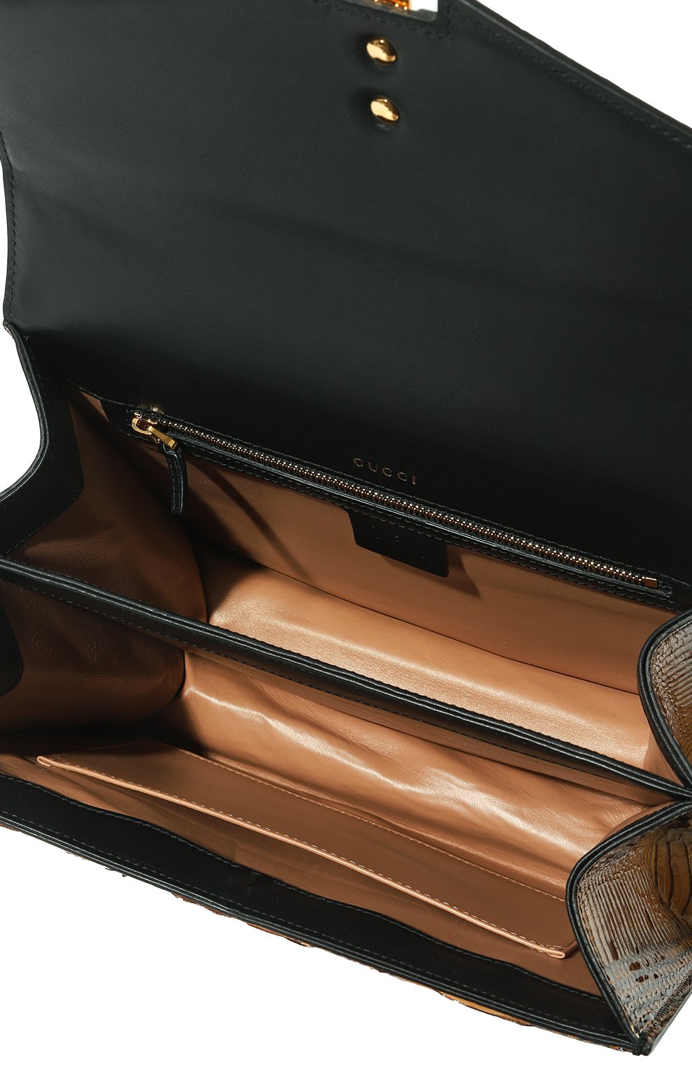 Сумка sylvie 1969 small из кожи змеи GUCCI, арт. 602781 L2A0G, фото 5