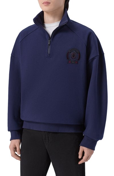 Хлопковый анорак JUUN.J темно-синего цвета по цене 55450 руб., арт. JC6141P22, фото 3 Хлопковый анорак JUUN.J, арт. JC6141P22, фото 3