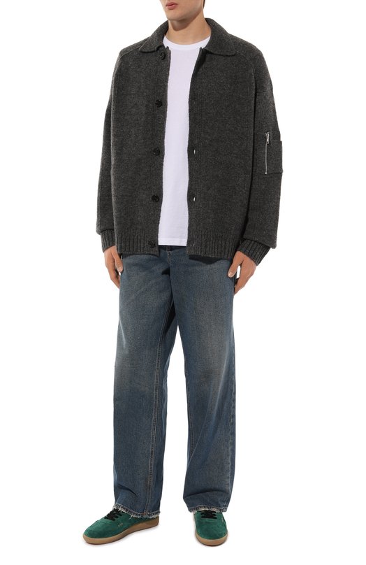 Замшевые кеды Mega T Hidnander Зелёный, фото 2