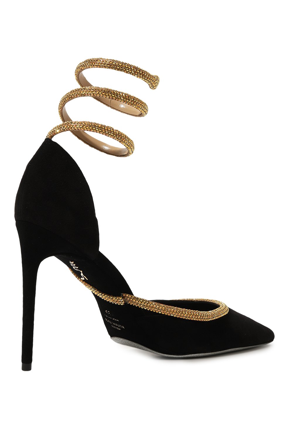 Замшевые туфли cleo 110 RENE CAOVILLA, арт. C11926-105/C001, фото 5