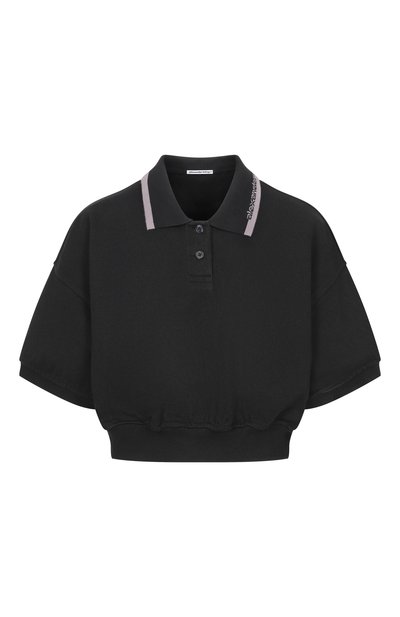 Женское хлопковое поло ALEXANDERWANG.T, арт. 4CC1261207