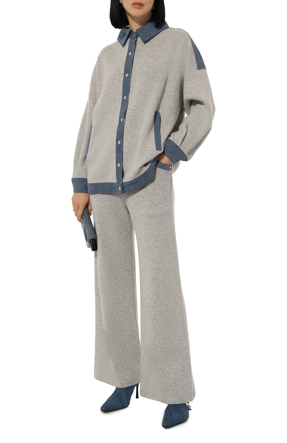 Брюки из шерсти и кашемира MAX AND MOI, арт. BINA, фото 2