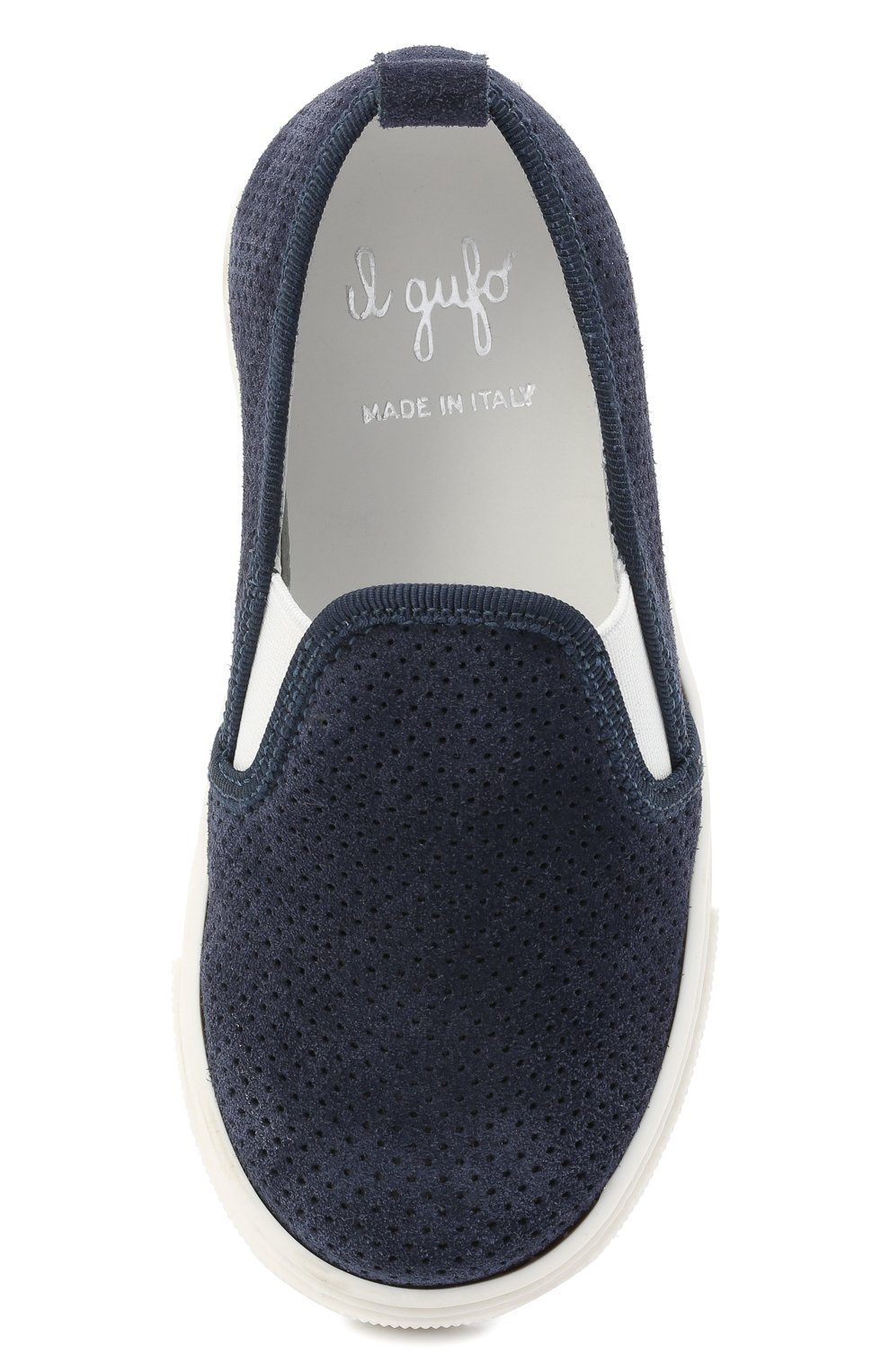 Замшевые слипоны IL GUFO, арт. G974/VEL0UR/23-26, фото 4