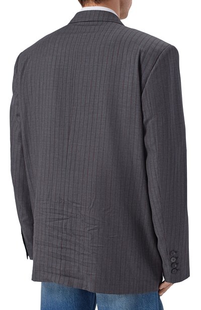 Шерстяной пиджак BALENCIAGA, арт. 850763/TPT05, фото 4