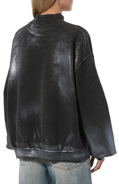 Хлопковый свитшот DIESEL, арт. A12170/0DPAQ, фото 4