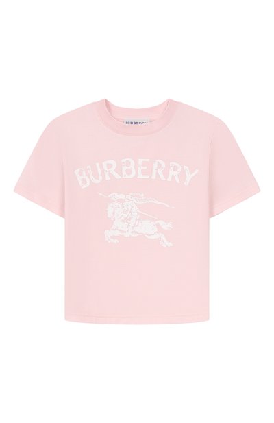 Хлопковая футболка BURBERRY, арт. 8117800