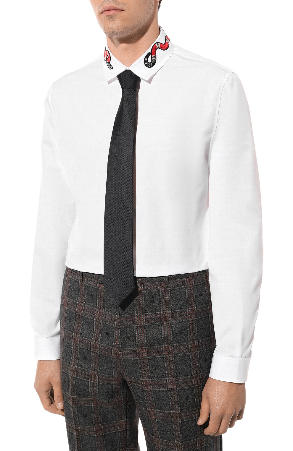 Хлопковая сорочка GUCCI, арт. 433550 Z309E, фото 3