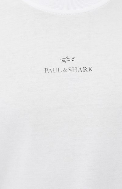 Хлопковая футболка PAUL&SHARK, арт. 14311646, фото 5