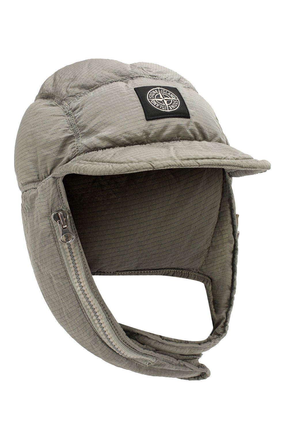 Пуховая шапка STONE ISLAND хаки цвета по цене 16050 руб., арт. 711599432, фото 1 Пуховая шапка STONE ISLAND, арт. 711599432, фото 1