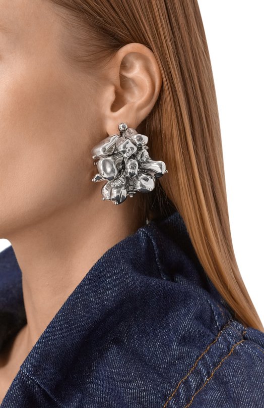 Серьги Dries Van Noten 018237/0098 Серебряный  018237/0098 Фото 2