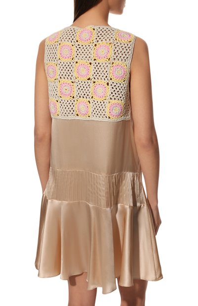 Шелковое платье MIU MIU, арт. MF4424-1ZRB-F0770, фото 4