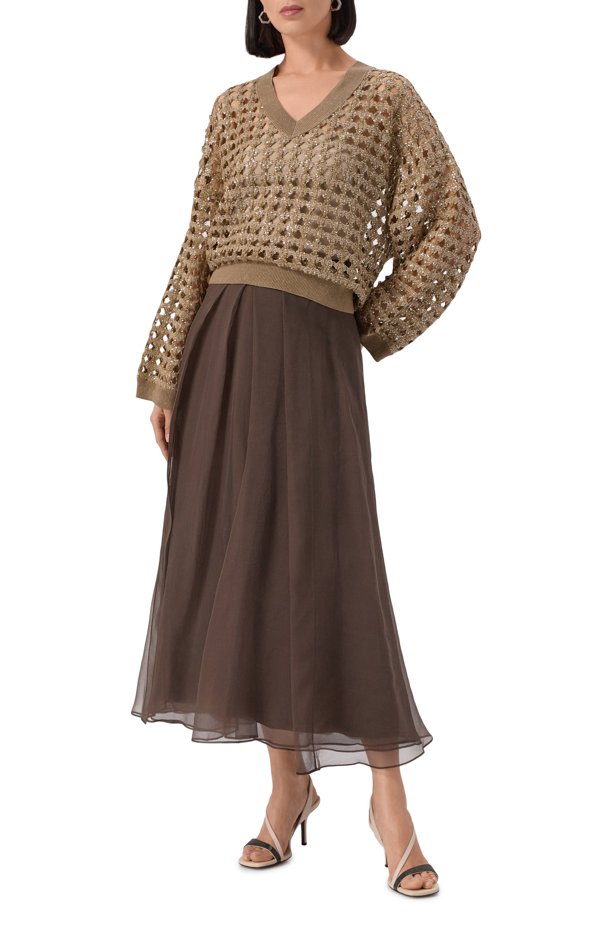 Пуловер BRUNELLO CUCINELLI, арт. MTSR10402P, фото 2