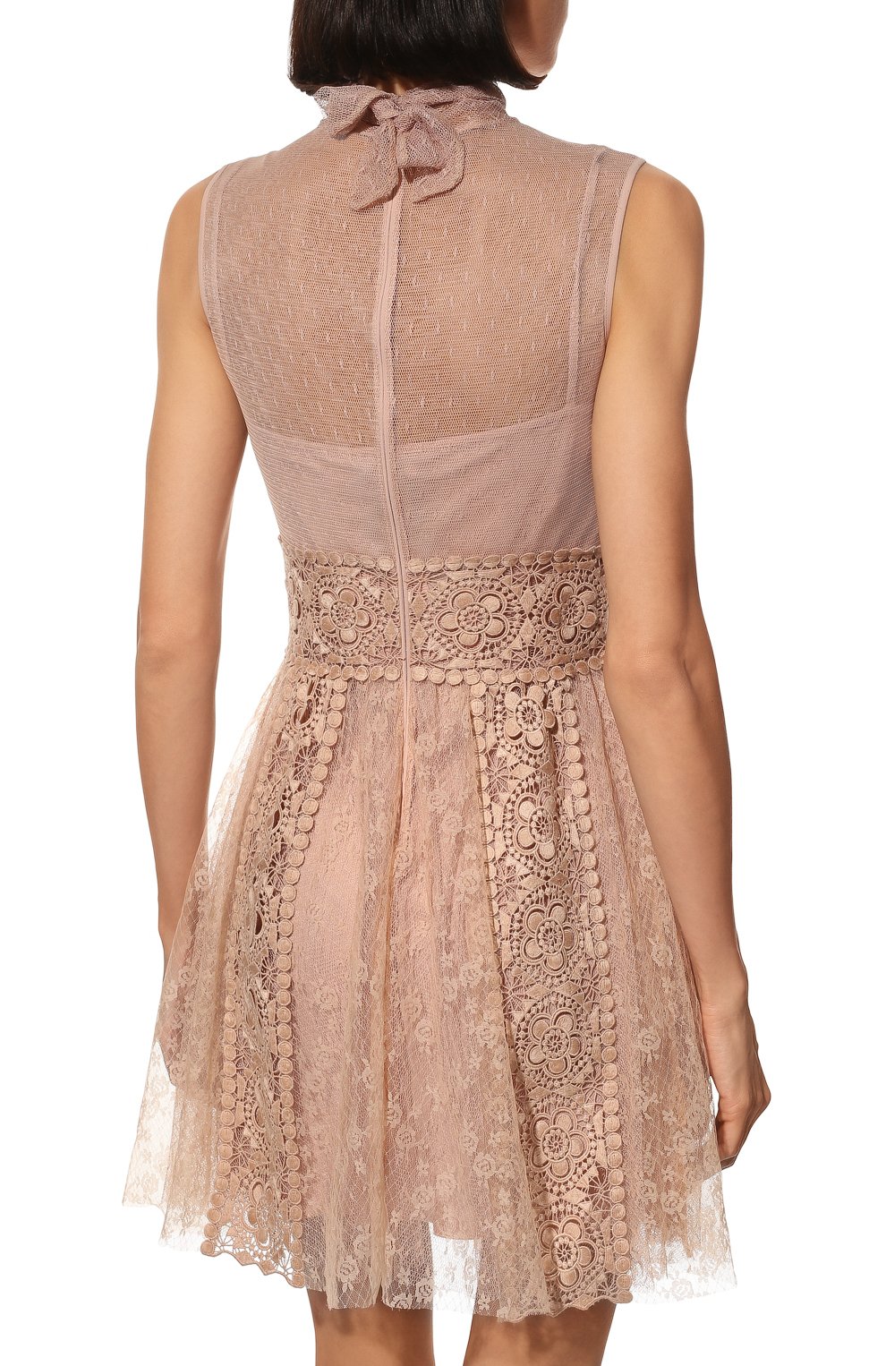 Мини-платье REDVALENTINO розового цвета по цене 97550 руб., арт. TR3VA11B/4TB, фото 4 Мини-платье REDVALENTINO, арт. TR3VA11B/4TB, фото 4