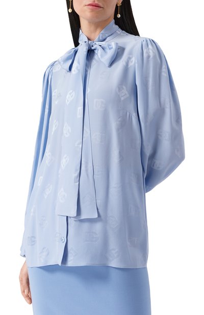 Шелковая блузка DOLCE & GABBANA, арт. F5Q44T/FJ1J0, фото 3