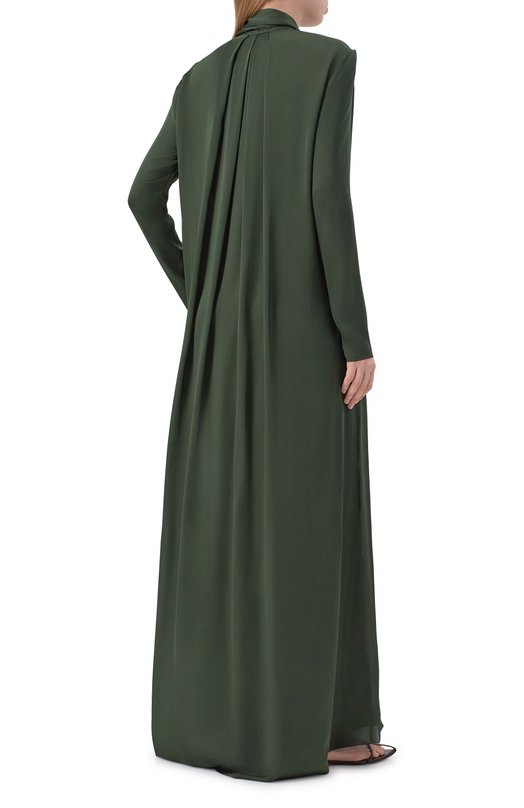 Шелковое платье Petar Petrov S26TD9 Зелёный  S26TD9 Фото 3