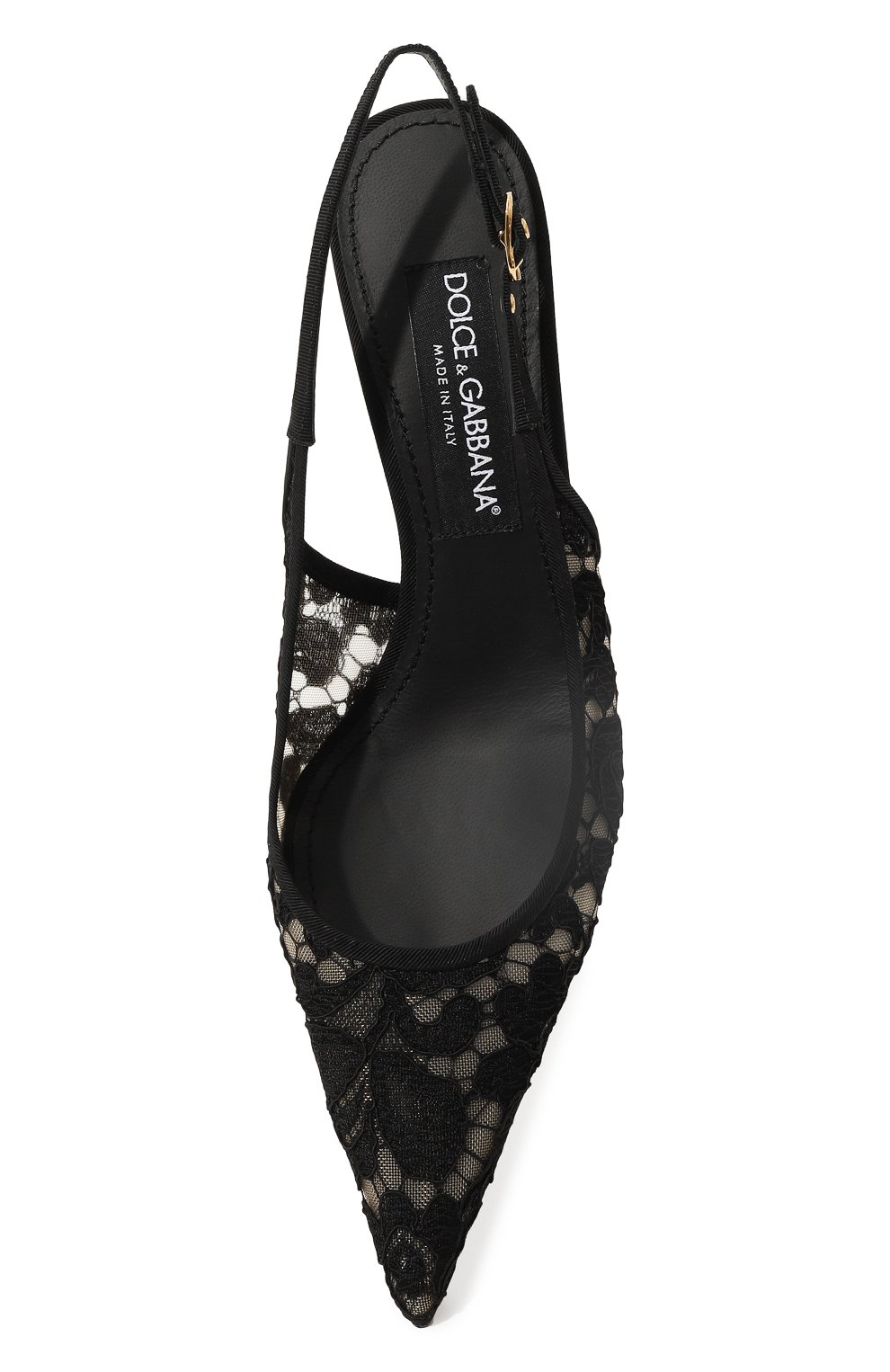 Текстильные туфли lollo DOLCE & GABBANA, арт. CG0639/AT467, фото 6