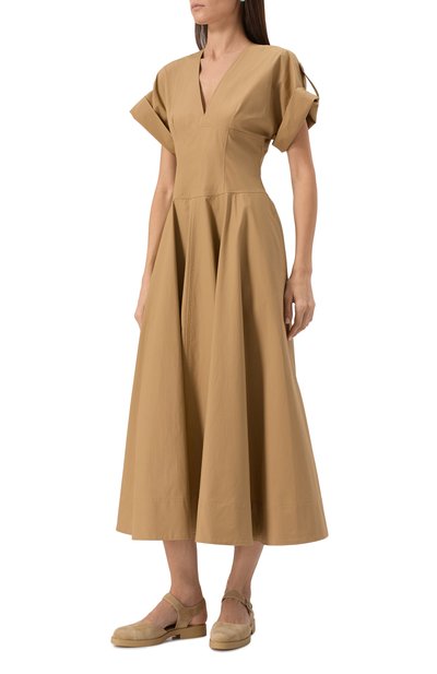 Хлопковое платье 12 STOREEZ, арт. 132630, фото 3