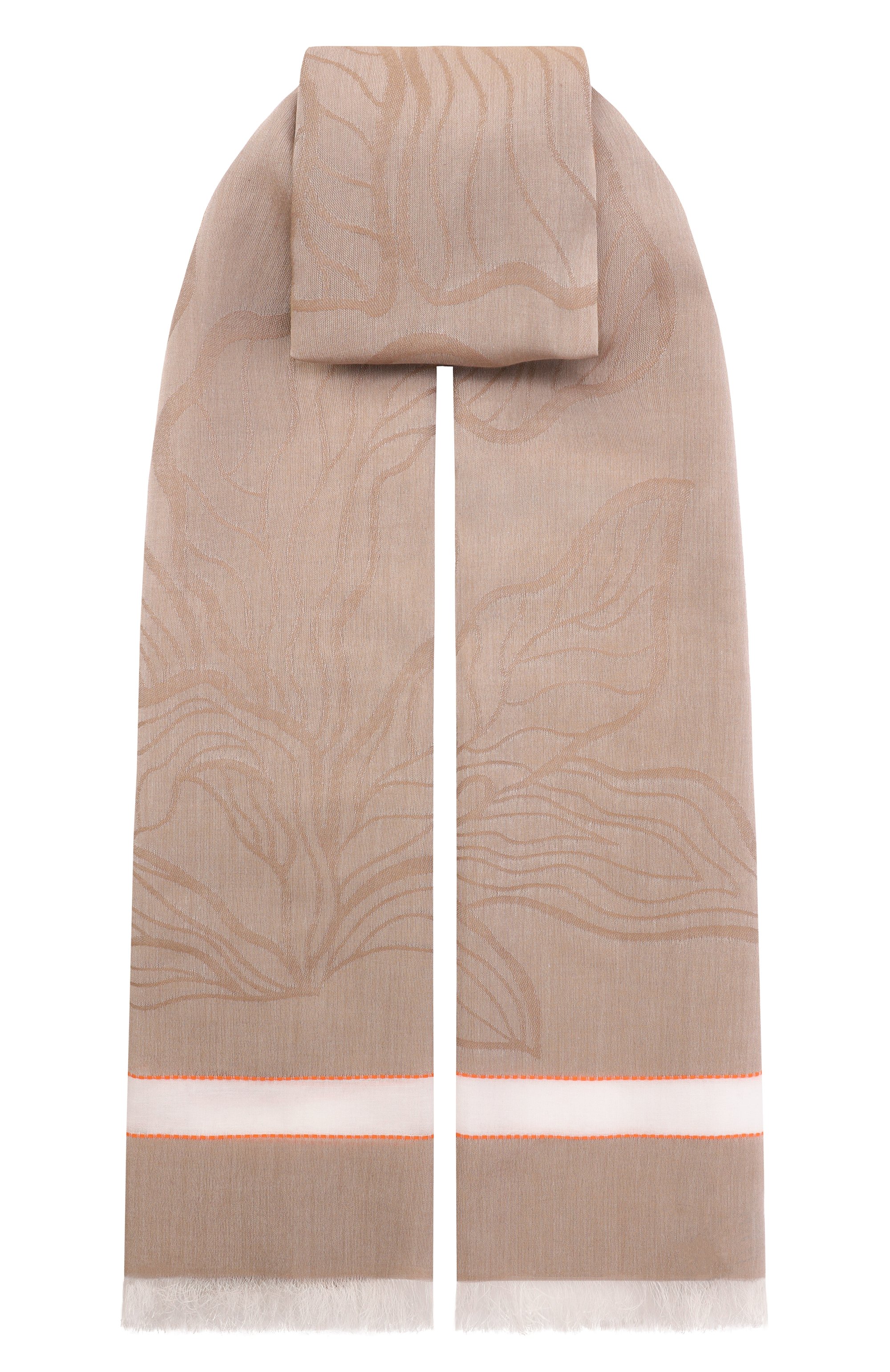 Хлопковый шарф EMPORIO ARMANI, арт. EW004586/AF25422, фото 1