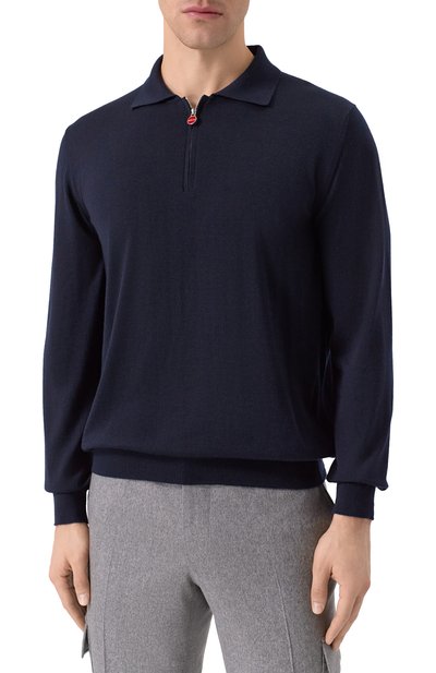 Поло из кашемира и шелка KITON, арт. UMKX05ZK4, фото 3