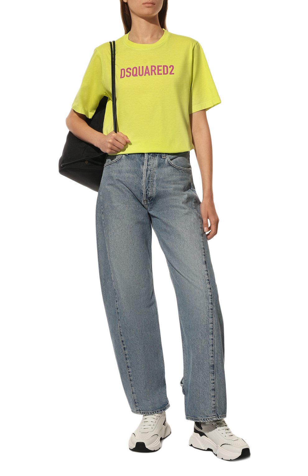 Хлопковая футболка DSQUARED2, арт. S75GD0283/S22427, фото 2
