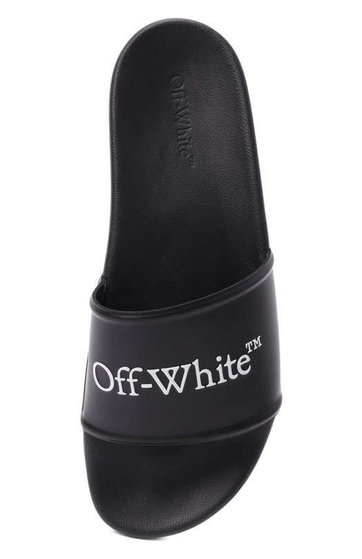 Шлепанцы Bookish Off-White 0MIU002S26MAT002 Чёрный  0MIU002S26MAT002 Фото 5
