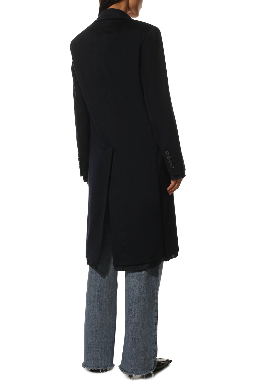 Пальто из шерсти и кашемира MIU MIU, арт. MS1894-W38-F0008, фото 4