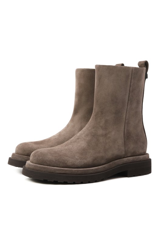 Замшевые ботинки Brunello Cucinelli MZSFG3089 Коричневый MZSFG3089