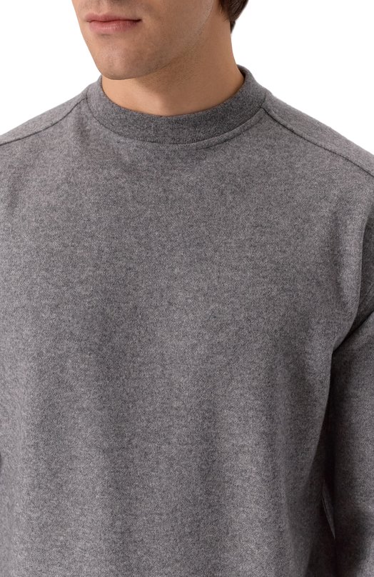 Кашемировый джемпер MVST M25.1MM.H008/J004 Серый  M25.1MM.H008/J004 Фото 5