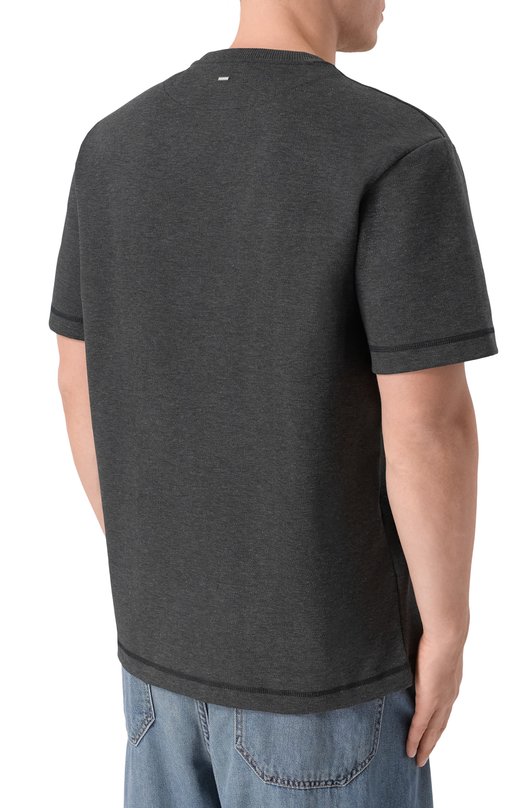 Футболка HUGO 50553173 Серый  50553173 Фото 4