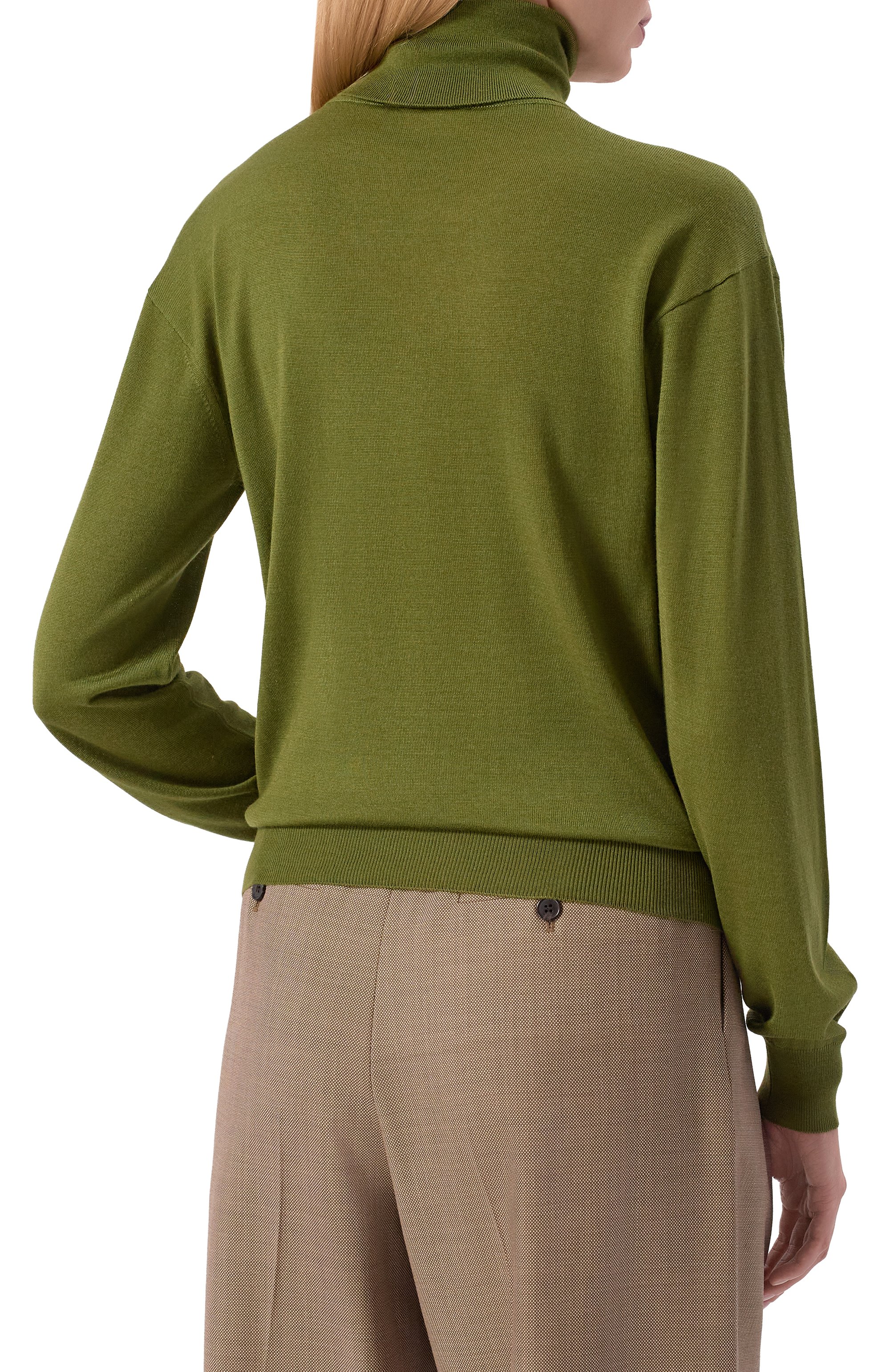 Водолазка из шерсти и кашемира SAINT LAURENT, арт. 840802/YAPK2, фото 4