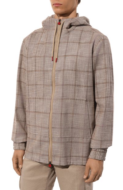 Толстовка из шерсти и шелка KITON, арт. UMC010K0641C, фото 3