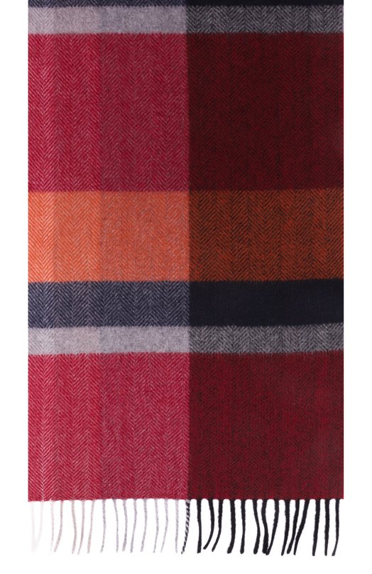 Шарф из шерсти и кашемира Andrea Campagna 623234 Разноцветный  623234 Фото 4