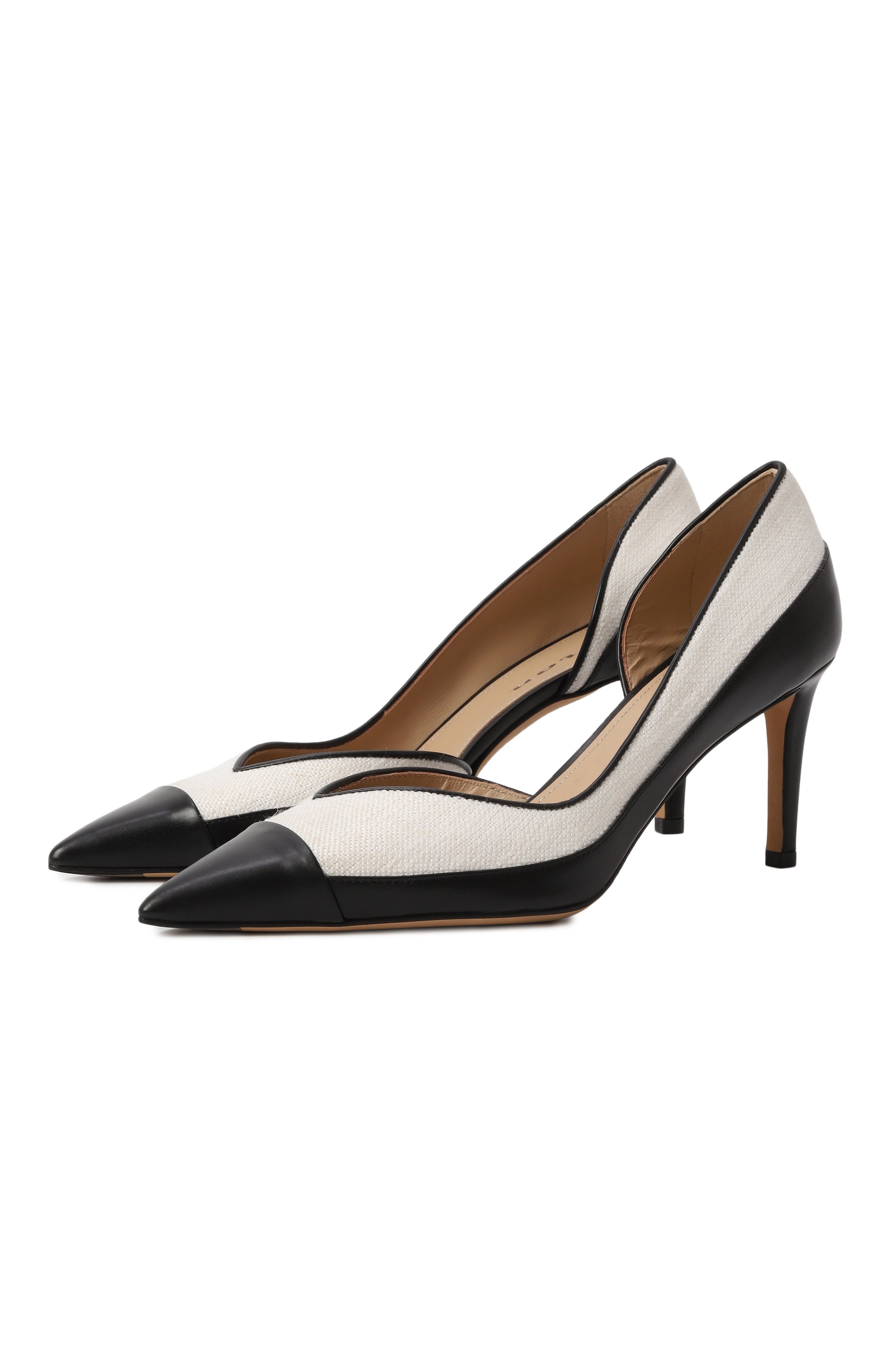 Комбинированные туфли KITON, арт. D58829K0910F01, фото 1