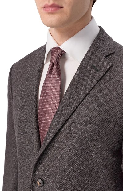 Мужской шелковый галстук BRIONI, арт. 062I00/PD461