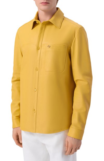 Кожаная куртка-рубашка STEFANO RICCI, арт. M7J6100060/NPNVS5, фото 3