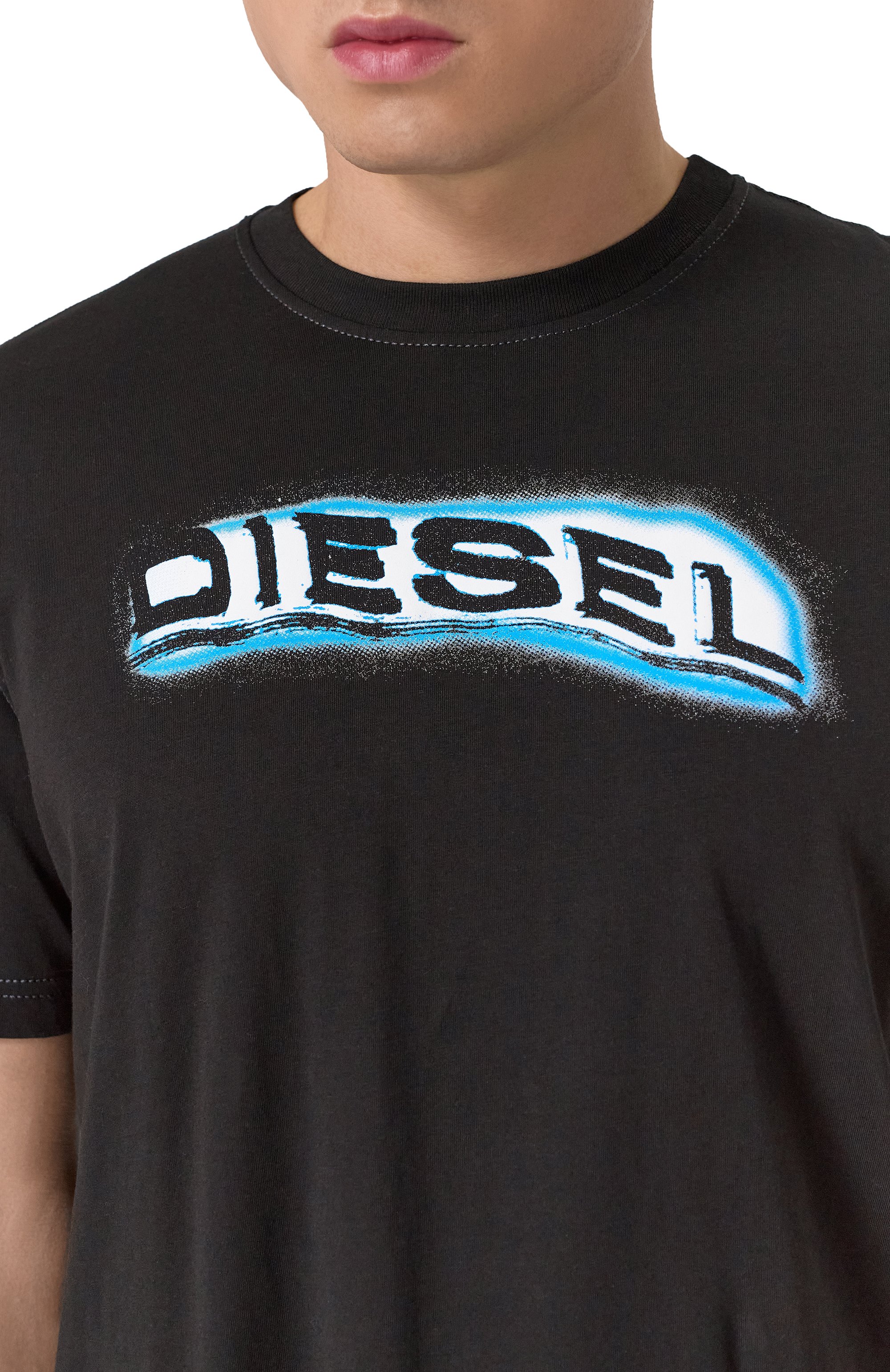 Хлопковая футболка DIESEL, арт. A16397/0GRAI, фото 5