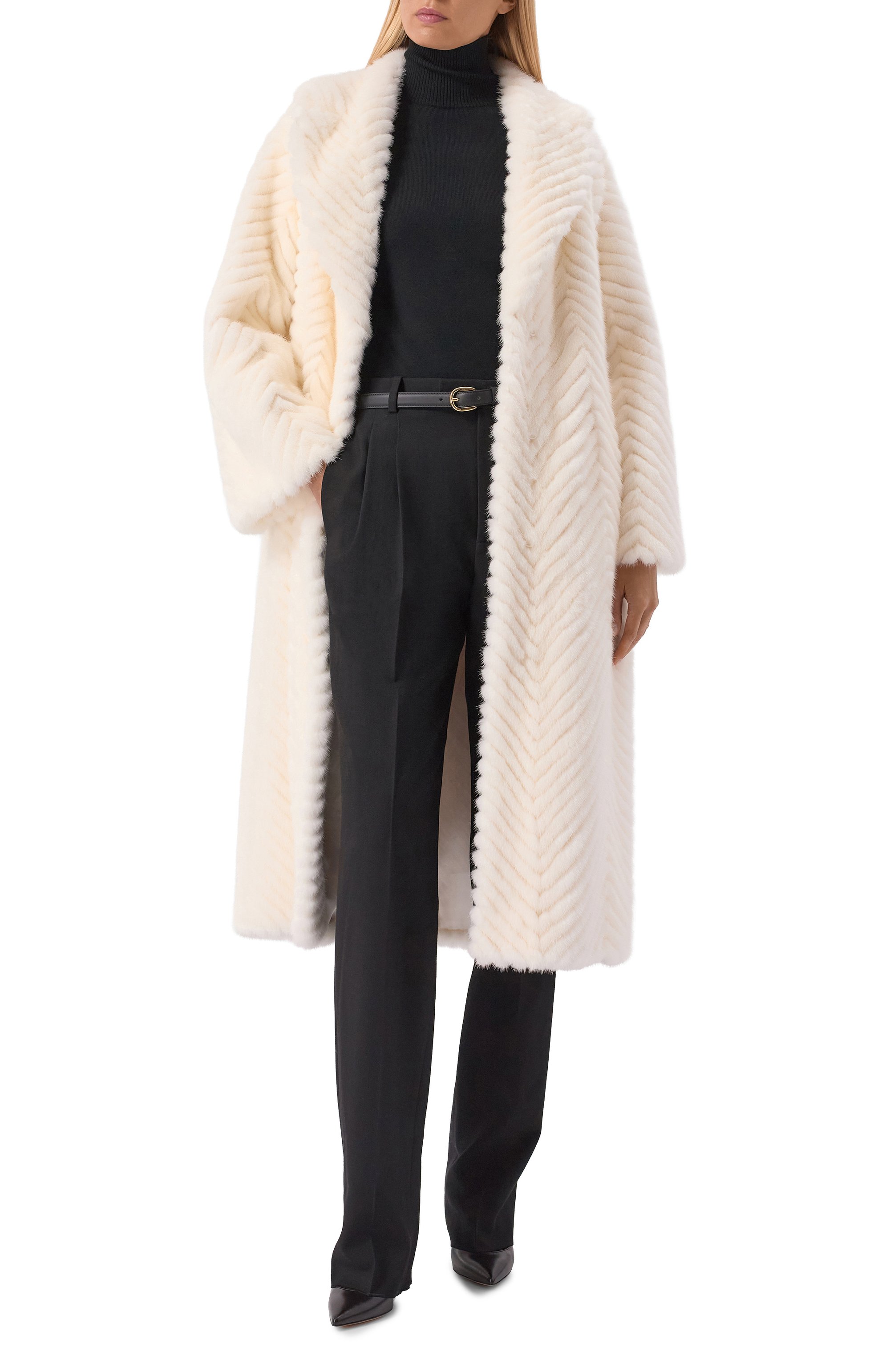 Шуба из норки GIULIA GURMAN, арт. 5547W, фото 2