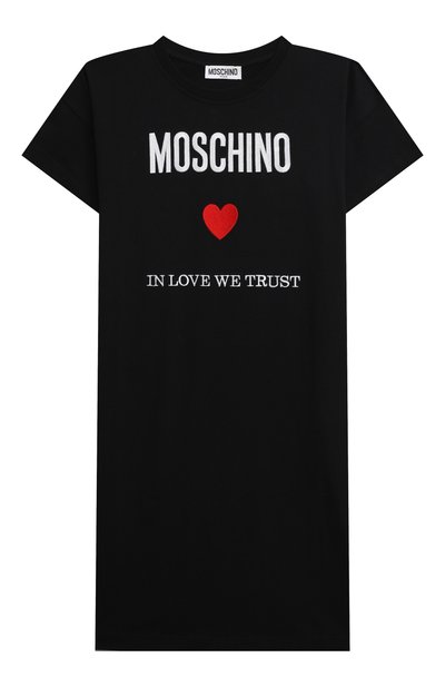Хлопковое платье MOSCHINO, арт. HDV0EQ/LAA22/10-14
