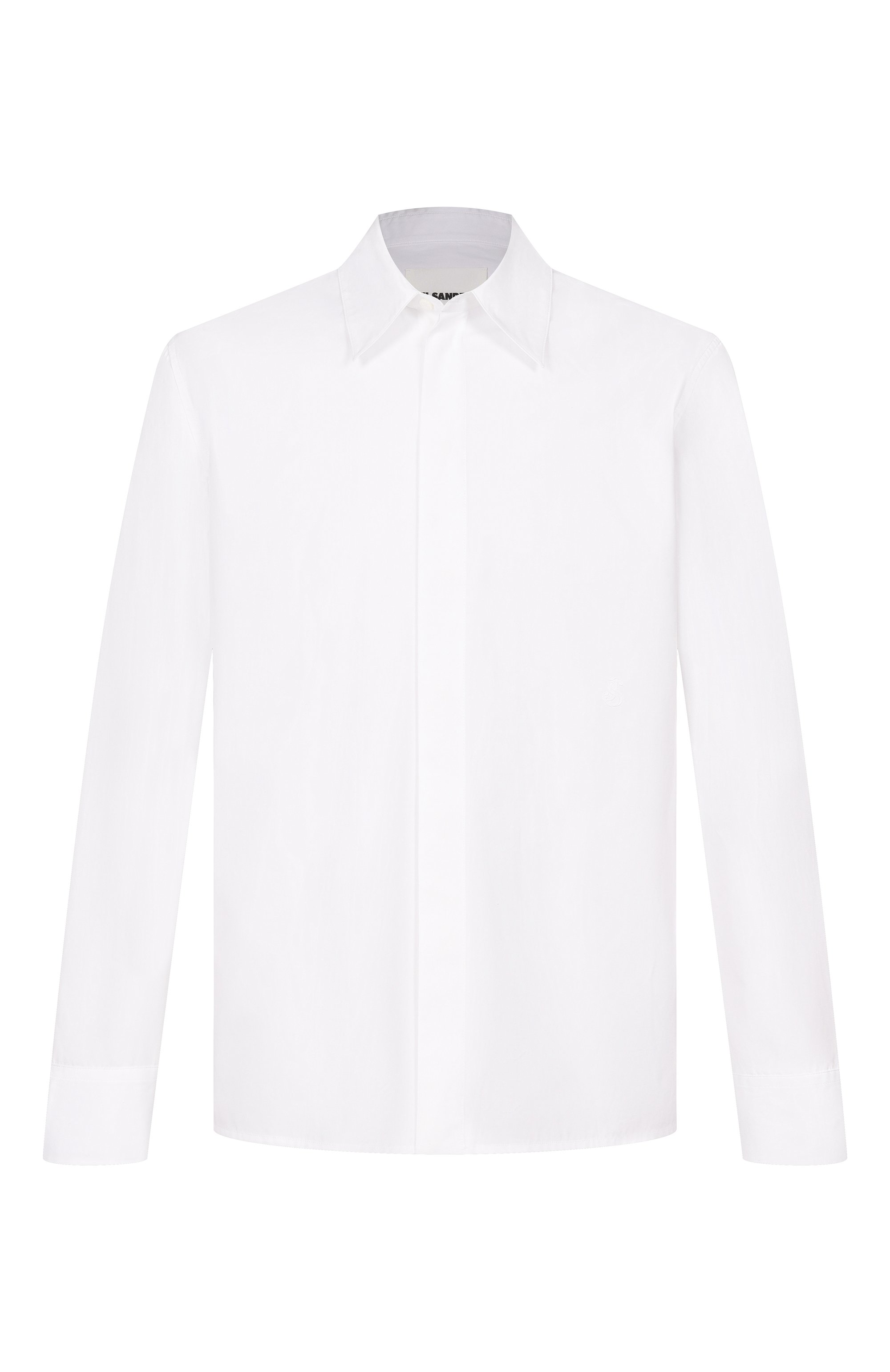 Хлопковая рубашка JIL SANDER, арт. J22DL0350-J45001, фото 1