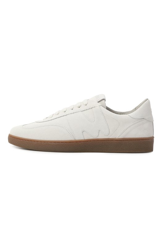 Замшевые кеды MSGM 3940MS021/996 Белый  3940MS021/996 Фото 4