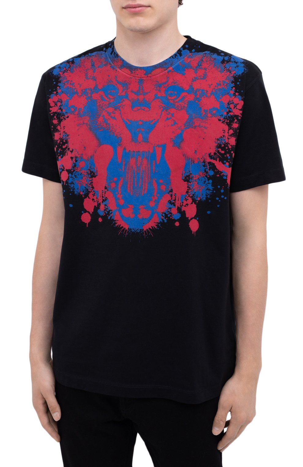 Хлопковая футболка MARCELO BURLON, арт. CMAA018F20JER015, фото 3