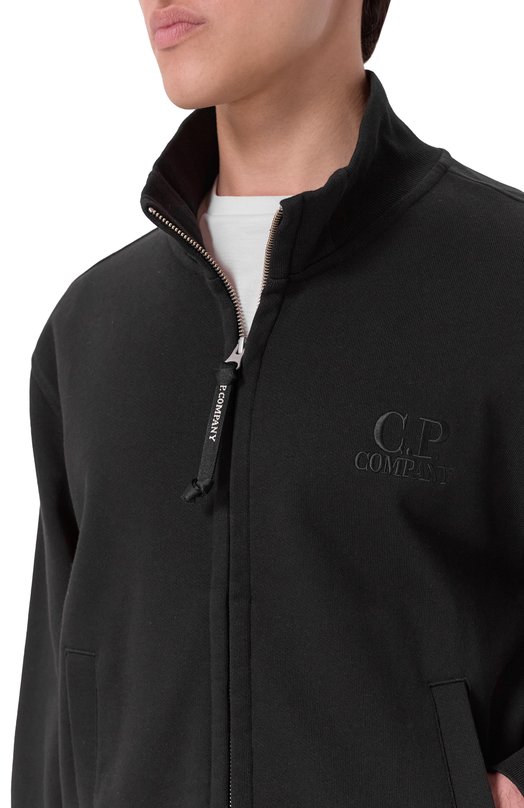 Хлопковая толстовка C.P. Company 19CMSS139A005086W Чёрный  19CMSS139A005086W Фото 5