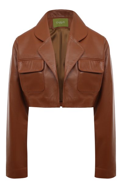 Кожаный жакет CHAUD STUDIO, арт. CLAUDIASHORTJACKET23, фото 1