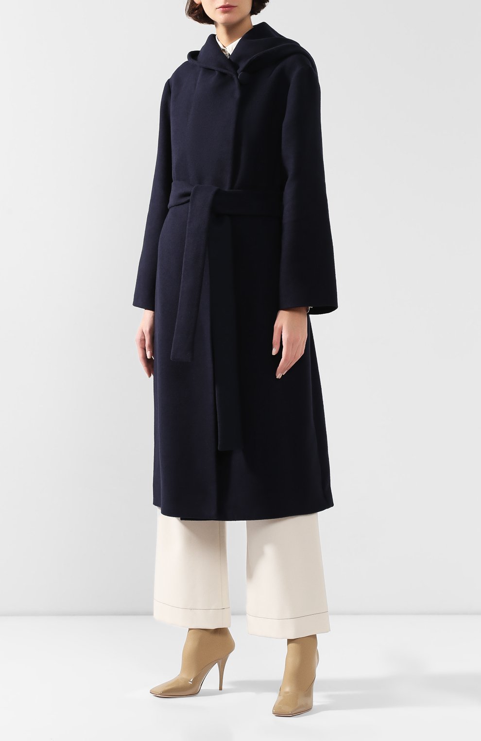 Пальто из смеси хлопка и шерсти THE ROW, арт. 4567W256, фото 3